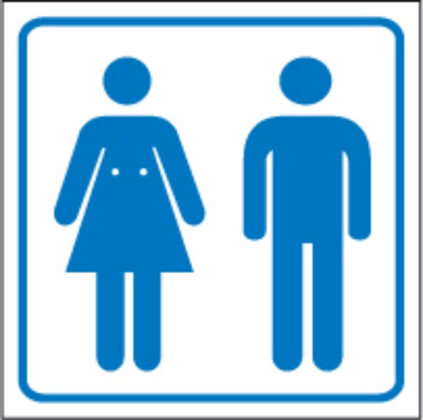 Piktogramm Toilette