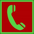 BGV A8 F 06-KNS: Brandmeldetelefon