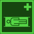 BGV A8 E 04-KNS: Krankentrage