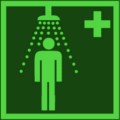 BGV A8 E 05-KNS: Notdusche