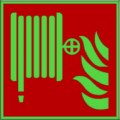 ISO 7010-KNS: Löschschlauch