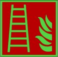 ISO 7010 F 003-KNS: Feuerleiter