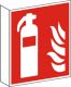 ISO 7010 F 001: Fahnenschild Feuerlöscher