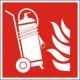 Fahrbarer Feuerlöscher