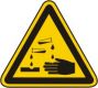 ISO 7010 W 023: Ätzende Stoffe